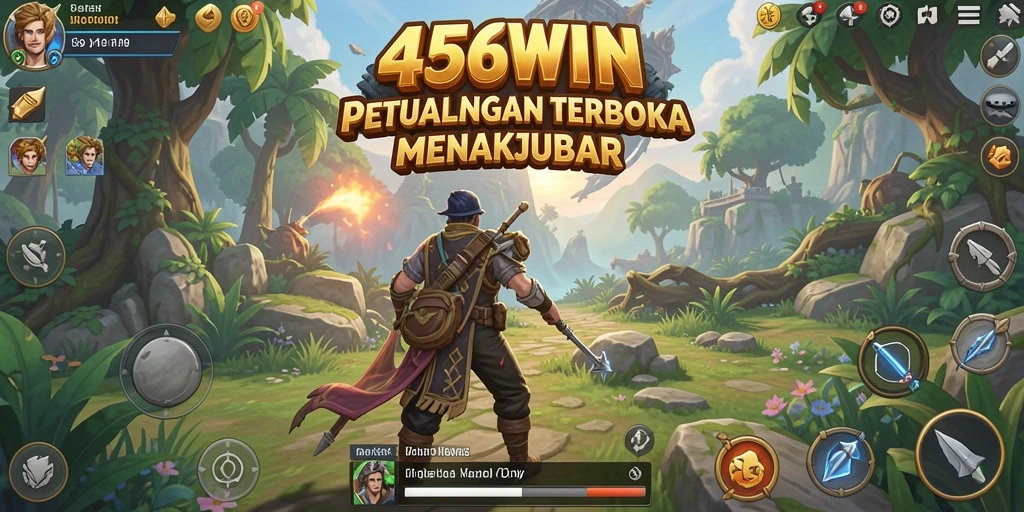 Screenshot dari gameplay 456WIN yang menampilkan petualangan seru.
