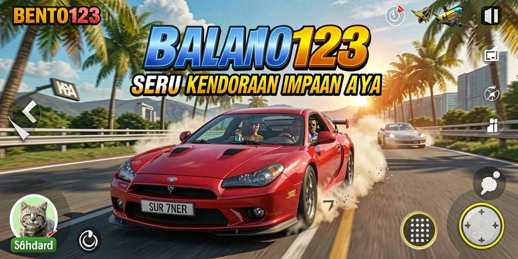 Gameplay BENTO123 menampilkan akselerasi dan adrenalin yang tinggi.