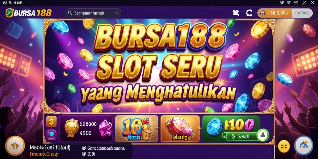 Screenshot BURSA188 menampilkan gameplay Slot yang mengasyikkan.