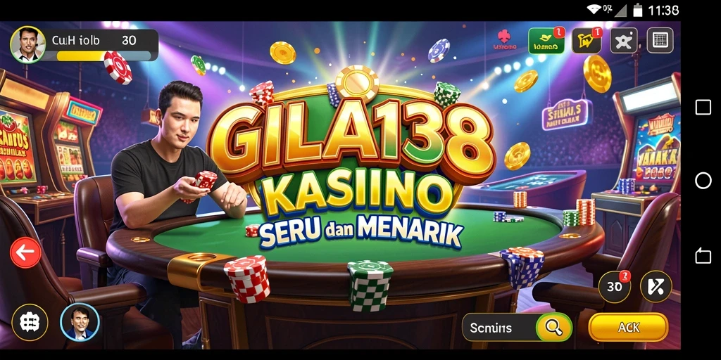 Tampilan menarik dari gameplay di GILA138 yang seru.