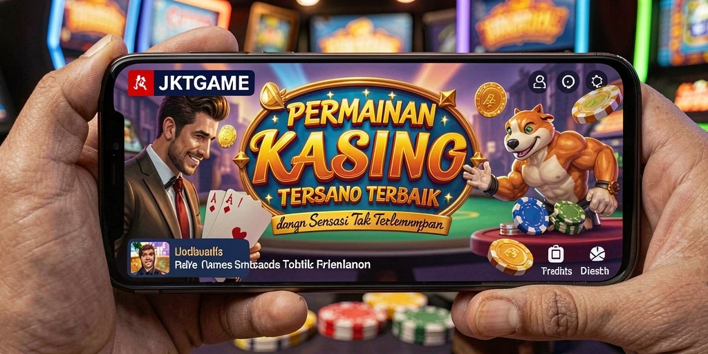 Tampilan gameplay JKTGAME yang seru dan mengasyikkan.