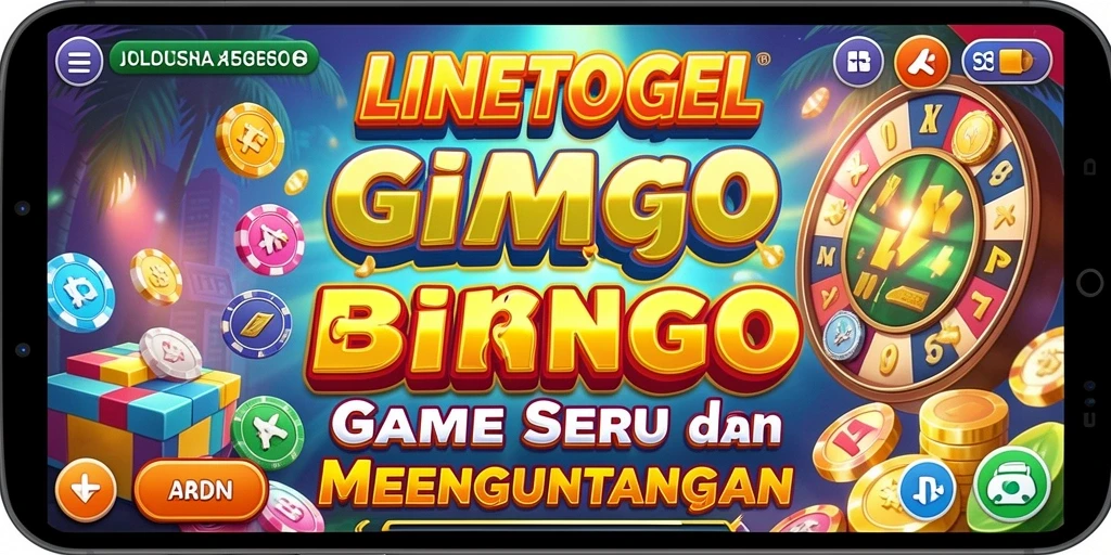 Tampilan layar permainan Bingo yang menarik dan penuh warna.