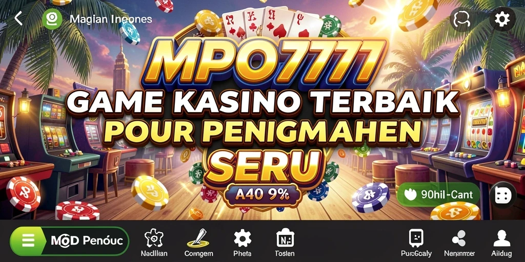 Tampilan gameplay seru MPO777 dengan desain grafis menawan.