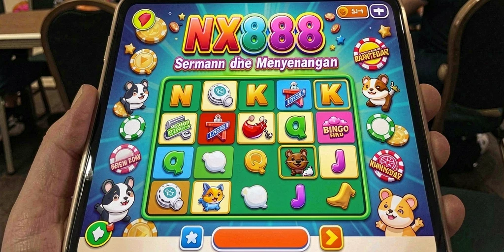 Tangkapan layar menunjukkan gameplay Bingo yang seru dan interaktif.
