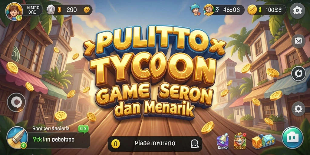 Tampilan gameplay PULITOTO yang menarik dan penuh warna.