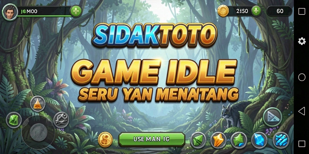 Tampilan gameplay menarik dari SIDAKTOTO yang santai.