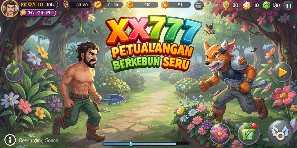 Gameplay seru dengan aktivitas berkebun yang menyenangkan.