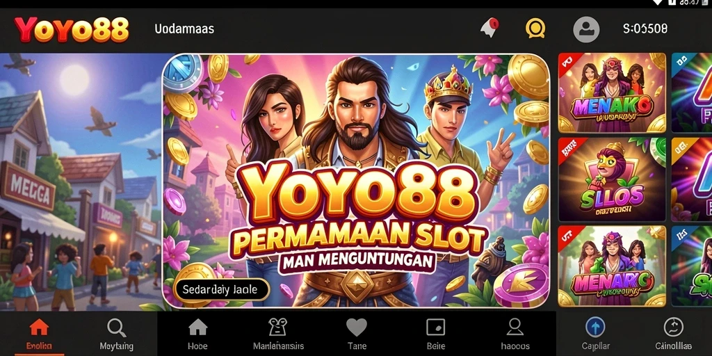 Gameplay seru dan beragam tema slot di YOYO88.